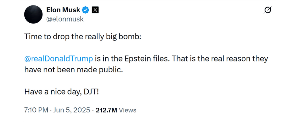 Elon Musk tweet